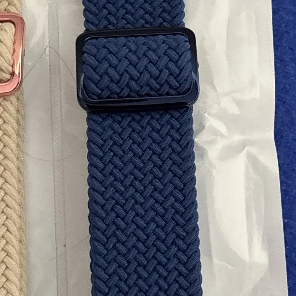 Braided watch bands. Set of 3 New